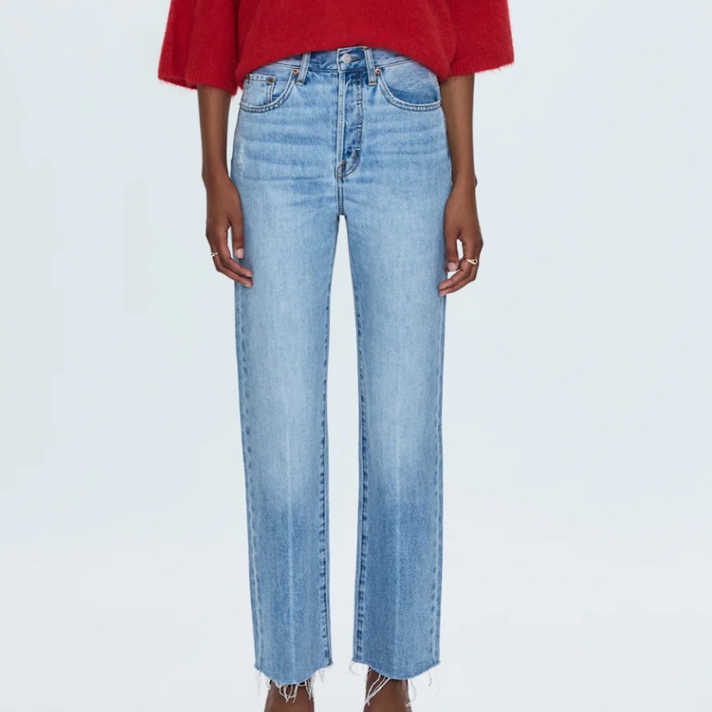 CASSIE SUPER HIGH RISE STRAIGHT JEAN - SAVVY VINTAGE - Picture 6 of 9